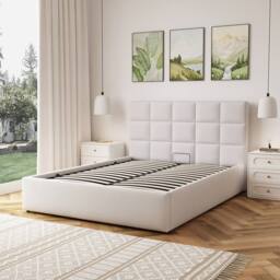 Artemis Home Richwood Fabric 150cm Kingsize Ottoman Bed Frame with Storage - Beige - Size: King - thumbnail 3