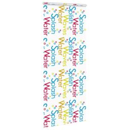 Berkfield Home Shower Roller Blind with Cassette 100x240 cm Fabric Width 96 cm in Black - thumbnail 3