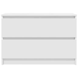 Berkfield Home TV Cabinet White 80x35x54 cm Engineered Wood - Size: 80 x 35 x 54 cm - thumbnail 6