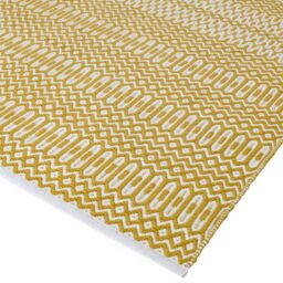 The Rug Shop UK Yellow Handmade Modern Geometric Pet Easy To Clean Area Rug - Size: 200 cm x 290 cm - thumbnail 3