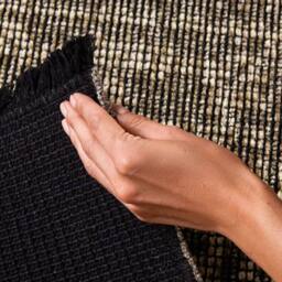 THE RUGS Brilliance Prisma Short Pile Rug Modern Velour Area Rug & Runner in Beige - Size: 80 cm x 150 cm - thumbnail 4