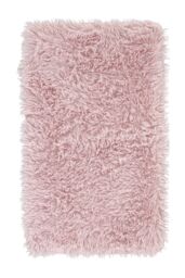 Catherine Lansfield 'Cuddly' Deep Pile Faux Fur Bath Mat in Pink - thumbnail 2