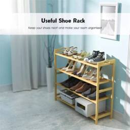 SPETLEK BAMBOO SHOE FOOTWEAR RACK in Brown - thumbnail 4