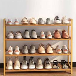 SPETLEK BAMBOO SHOE FOOTWEAR RACK in Brown - thumbnail 5