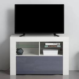 SPETLEK TV Unit Stand Cabinet in Grey - thumbnail 3