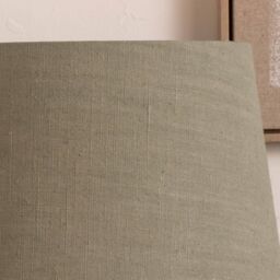 Ruma Sage Green Linen Tapered Shade For Table Lamp - Size: 16 inches - thumbnail 2