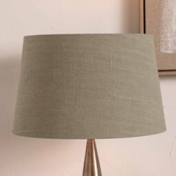 Ruma Sage Green Linen Tapered Shade For Table Lamp - Size: 16 inches - thumbnail 1