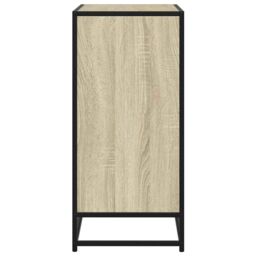Berkfield Home Sideboard Sonoma Oak 68x35x76 cm Engineered Wood in Brown - Size: 68 x 35 x 76 cm - thumbnail 5