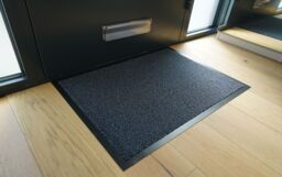 Desire Rugs Non Slip Dirt Trapper Rubber Edged PVC Barrier Door Entrance Mats in Blue - Size: 90 cm x 300 cm - thumbnail 5
