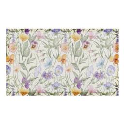Artsy Mats Watercolour Wild Flowers Doormat - Size: 40 cm x 70 cm - thumbnail 3
