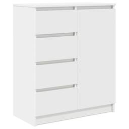 Berkfield Home Sideboard with Drawers White 71x35x84 cm Engineered Wood - Size: 71 x 35 x 84 cm - thumbnail 2