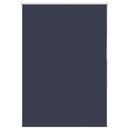 Berkfield Home Roller Blind Blackout Marine 95x150 cm Fabric Width 90.7 cm Polyester in Blue