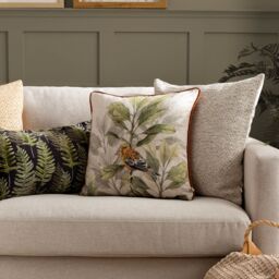 Wylder Nature Kielder Forest Fern Night Velvet Cushion - Size: 30 cm x 50 cm - thumbnail 6
