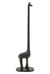 Orsina Fauna Giraffe Toilet Roll Holder in Black - thumbnail 1