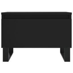 Berkfield Home Coffee Tables 2 pcs Black 50x46x35 cm Engineered Wood - Size: 50 x 46 x 35 cm - thumbnail 6
