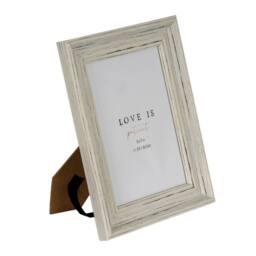 Lemon Pavilion Furniture and Decor Alba Photo Frame 5X7 - Wood - White - thumbnail 2