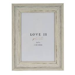 Lemon Pavilion Furniture and Decor Alba Photo Frame 5X7 - Wood - White