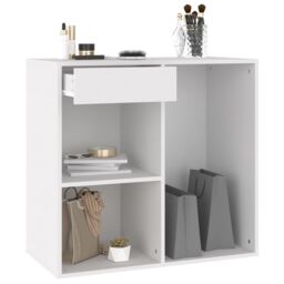 Berkfield Home Cosmetic Cabinet White 80x40x75 cm Engineered Wood - Size: 80 x 40 x 75 cm - thumbnail 3