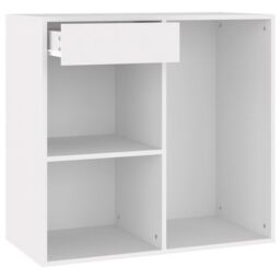 Berkfield Home Cosmetic Cabinet White 80x40x75 cm Engineered Wood - Size: 80 x 40 x 75 cm - thumbnail 6
