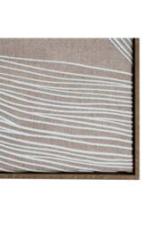 KDMD Lunora Monochrome Line Art Frame - Elegant Modern Wall Decor in Brown - thumbnail 2