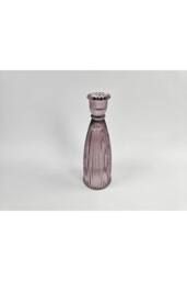 KDMD Amethyst Candle Holder Medium in Purple - thumbnail 2