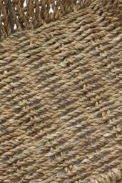 JVL Seagrass Square Storage Tray in Natural - Size: Small - thumbnail 3
