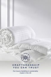 Snuggledown Hotel Soft & Cosy 7.5 Tog Summer Duvet - Lightweight, Breathable, Deep Filled Duvet in White - Size: Double - thumbnail 5