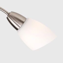 ValueLights Barine 3 Way Brushed Chrome Ceiling Bar Light in Metallic Silver - thumbnail 4