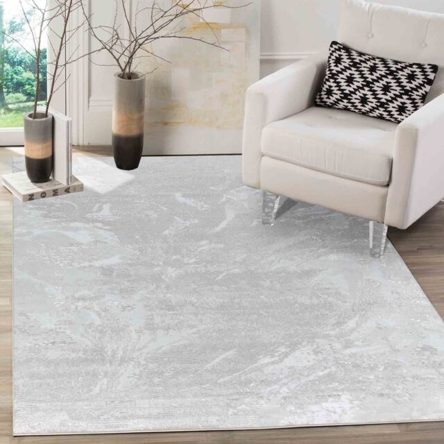 Smart Living Modern Serenity Thick Area Rugs for Bedroom, Living Room, Hallway Runner in Stone - Size: 80 cm x 150 cm - image 1