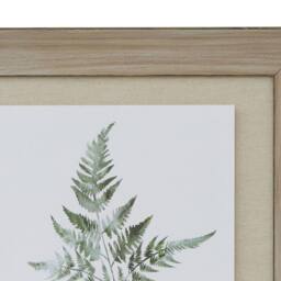 Hill Interiors Bracken Fern Framed Art Print in Dark Brown - thumbnail 2