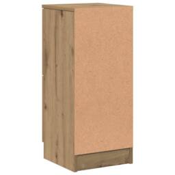 Berkfield Home Sideboard Artisan Oak 30x30x70 cm Engineered Wood in Brown - Size: 30 x 30 x 70 cm - thumbnail 7