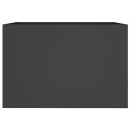 Berkfield Home Planter Black 62x47x46 cm Steel - Size: 62 x 47 x 46 cm - thumbnail 5