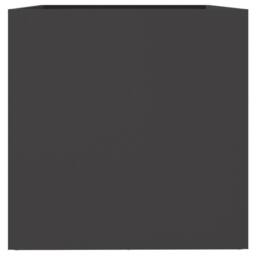 Berkfield Home Planter Black 62x47x46 cm Steel - Size: 62 x 47 x 46 cm - thumbnail 6