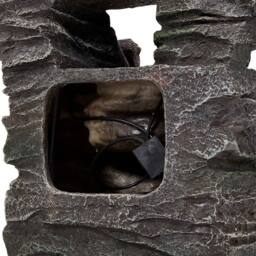 Living and Home Solar Water Feature for Gardening and Outdoor Décor in Brown - thumbnail 6