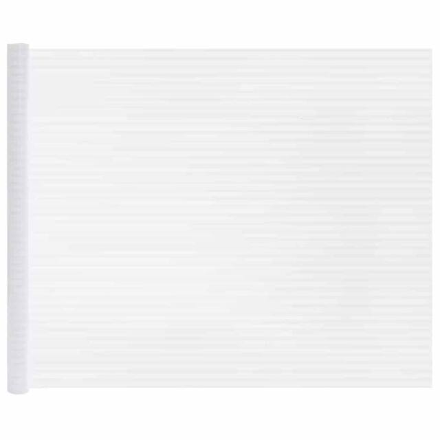 Berkfield Home Full Frosted Privacy Window Film Adhesive Stripes 0.9x100 m in White - image 1