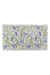 Artsy Mats Bluebells Pattern Doormat in Blue - Size: 40 cm x 70 cm - thumbnail 3