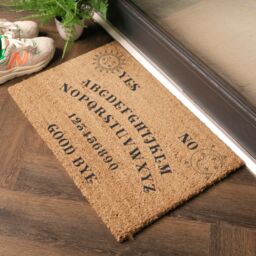 Artsy Mats Ouija Board Doormat Coir Doormat (60 x 40cm) in Brown - Size: 40 x 60 cm - thumbnail 2