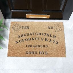 Artsy Mats Ouija Board Doormat Coir Doormat (60 x 40cm) in Brown - Size: 40 x 60 cm - thumbnail 1