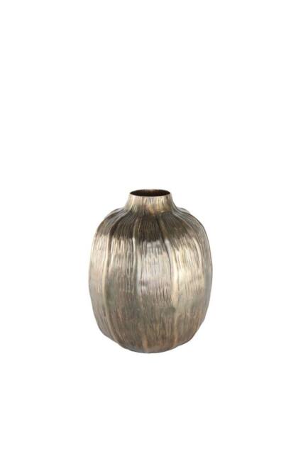 KDMD Antique Gold Eros Poppy Vase H26 x Dia20cm - image 1