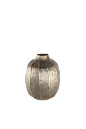 KDMD Antique Gold Eros Poppy Vase H26 x Dia20cm - thumbnail 1