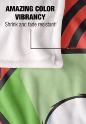 Nickelodeon Invader Zim Gir Spiral Silky Touch Super Soft Throw Blanket 152 X 127 cm in White - thumbnail 4