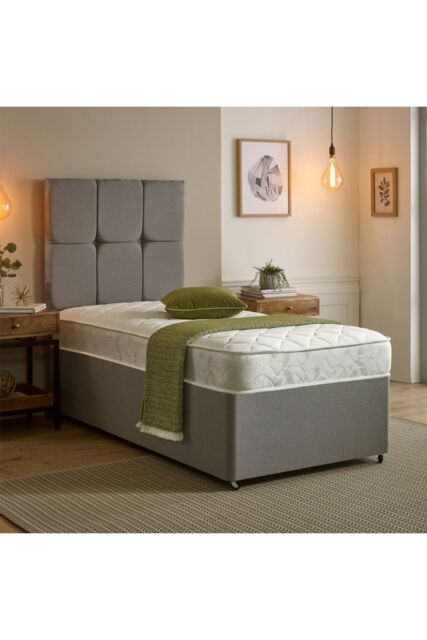 eXtreme Comfort Ltd CoolTouch Essentials 18cm Spring Mattress Soft Feel in White - Size: Small Double - image 1