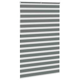 Berkfield Home Elegant Zebra Blind Dark Grey 150x230 cm Fabric Width 145.9 cm Po - thumbnail 4