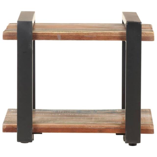 Berkfield Home Bedside Cabinet 50x40x40 cm Solid Reclaimed Wood in Brown - Size: 50 x 40 x 40 cm - image 1