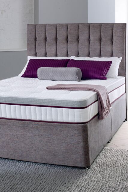 The Shire Bed Company Mode Orthopaedic Support Open Coil Tufted Mattress in White - Size: Single - image 1