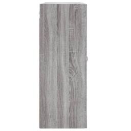 Berkfield Home Wall Mounted Cabinet Grey Sonoma 69.5x34x90 cm Engineered Wood - thumbnail 8