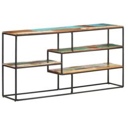 Berkfield Home Sideboard 150x30x75 cm Solid Reclaimed Wood - Size: 150 x 30 x 75 cm - thumbnail 1