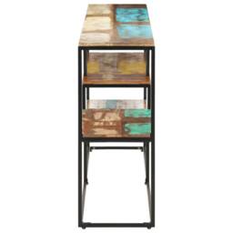 Berkfield Home Sideboard 150x30x75 cm Solid Reclaimed Wood - Size: 150 x 30 x 75 cm - thumbnail 3