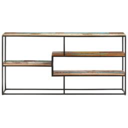 Berkfield Home Sideboard 150x30x75 cm Solid Reclaimed Wood - Size: 150 x 30 x 75 cm - thumbnail 2