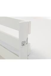 Julian Bowen Nova Single White & Wood Effect Bunk Bed - thumbnail 9